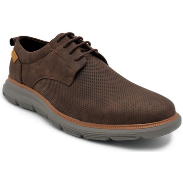 mens laser cut synthetic oxfords