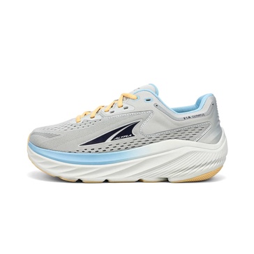 women's via olympus road running shoes in light gray