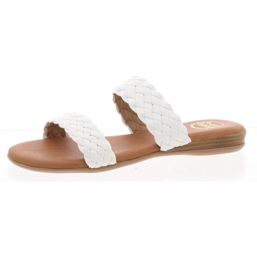 womens square open toe casual slide sandals