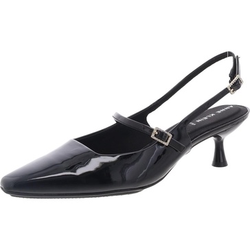 tyra womens patent mary jane slingback heels