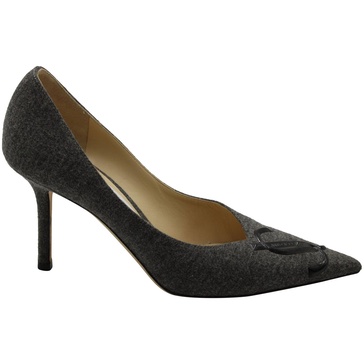love decollete pumps in grey wool