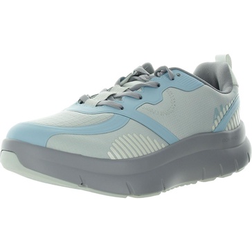solstyce womens lace-up knit casual and fashion sneakers