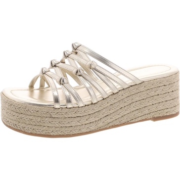cristy3 womens slip on square toe strappy sandals