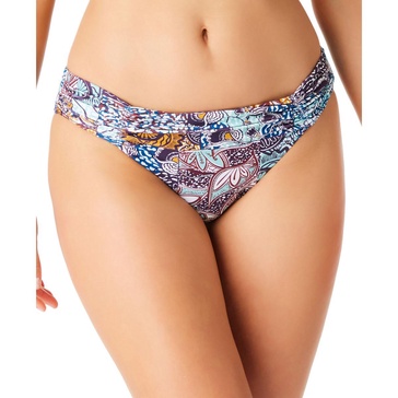 womens printed hipster swim bottom separates