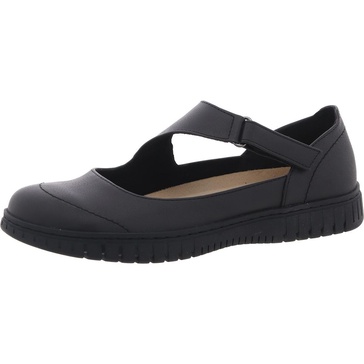 womens adjustable faux leather ankle strap