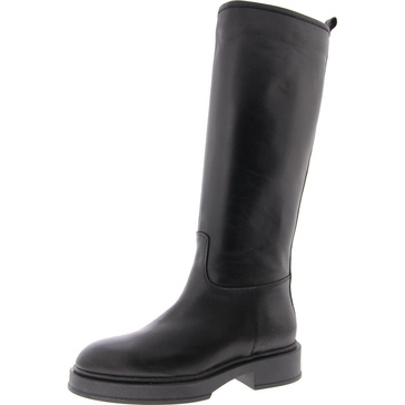claudia womens le leather knee-high boots