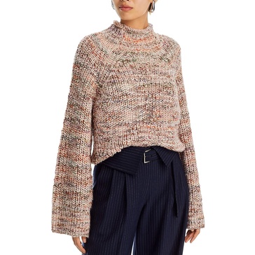womens solid knit pullover sweater