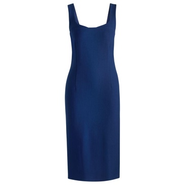 bodycon midi dress in stretch fabric