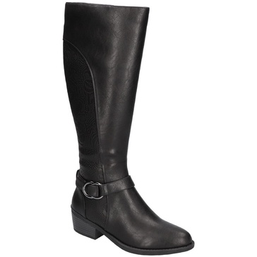 luella plus womens faux leather knee-high boots