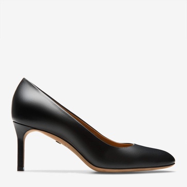 edita women's 6210547 black leather pumps