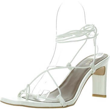 womens cushioned footbed leather strappy sandals
