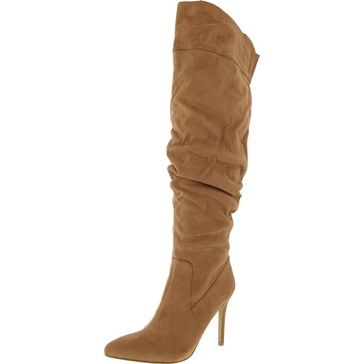 himani womens stiletto pointed toe over-the-knee boots