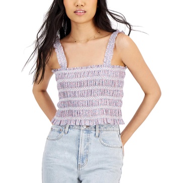 womens square neck cropped cami