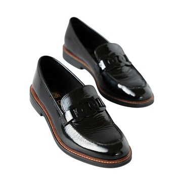 women's kyle 2 loafer in black patent