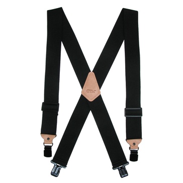 men's heavy duty clip-end work suspenders