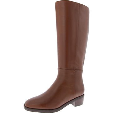 loretta womens leather casual knee-high boots