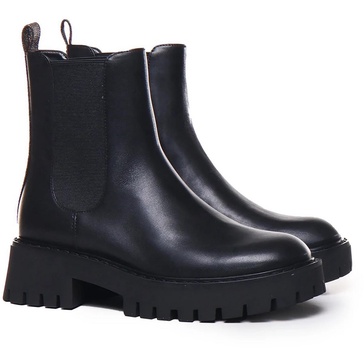 womens logo manmade ankle boots