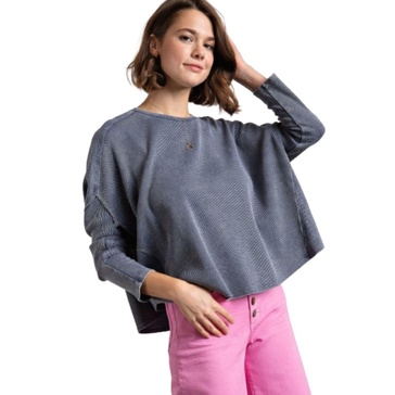 washed thermal top