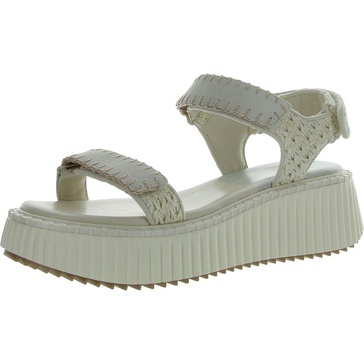 debra womens leather ankle strap platform sandals