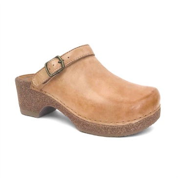 women's beckie cork clog in natural