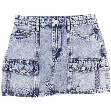 womens denim above knee denim skirt