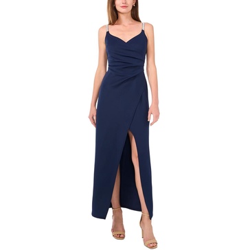 womens embellished polyester evening dress