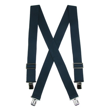men's elastic heavy duty basic clip-end work suspender