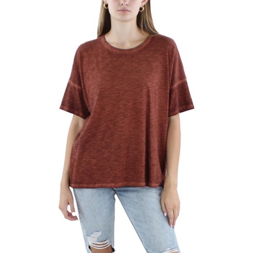 womens space dye organic cotton t-shirt