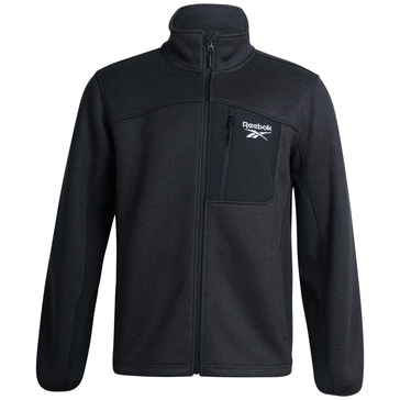 omrb1195ec mens fleece lightweight fleece jacket
