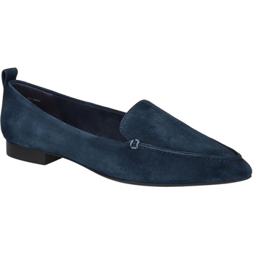alessi womens solid leather flat shoes