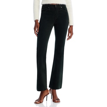 farrah womens solid high rise bootcut pants
