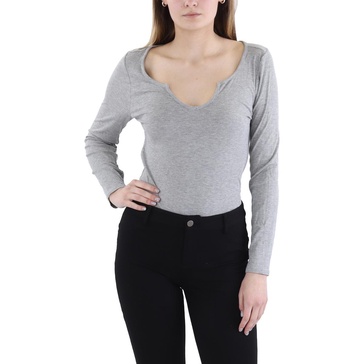 womens ribbed rayon bodysuit