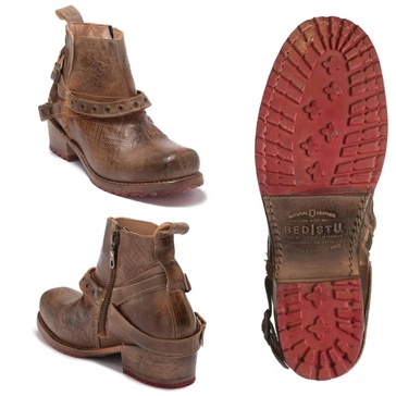 georgia boot in taupe rustic