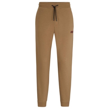 monogram-print tracksuit bottoms with striped tape