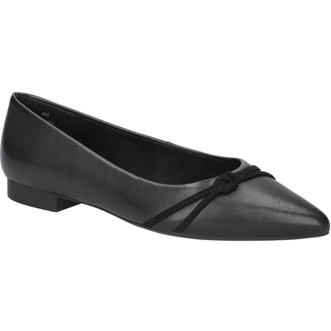 rhea womens solid faux leather flat shoes