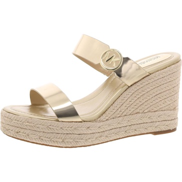 lucinda womens leather wedge platform sandals