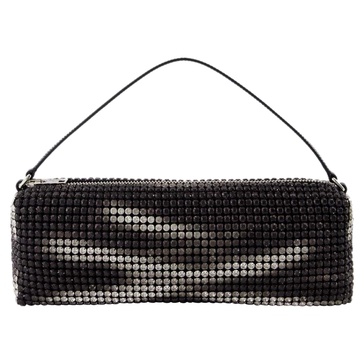 heiress flex shopper bag - alexander wang - mesh - black