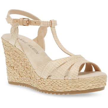 waves womens raffia dressy wedge sandals