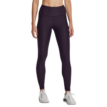 women's heat gear leggings in tux purple/pink shock