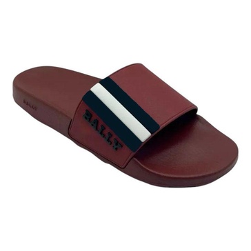 saxor 6219587 men's garnet rubber slide sandals