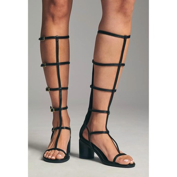 women's athena gladiator in black