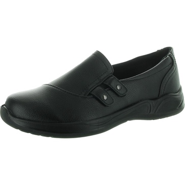 womens solid man made flat shoes