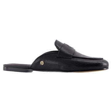 corrine mules -  - leather - black