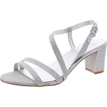 vanessa womens leather block heel heel sandals