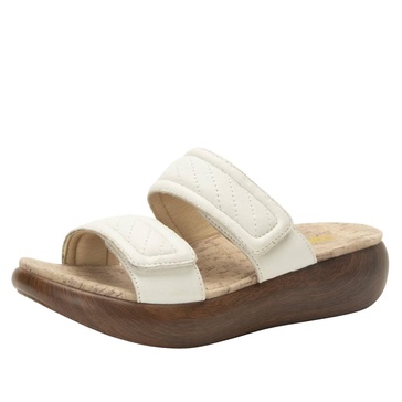 women's brayah rocker sandal in white