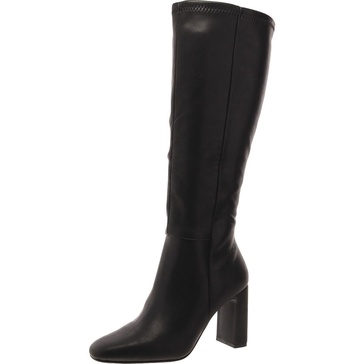 wise womens faux leather tall knee-high boots