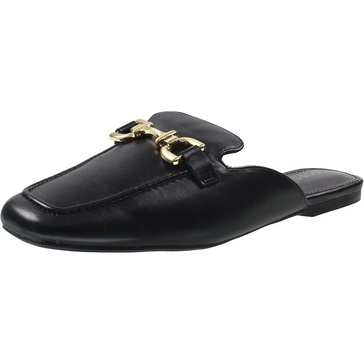pendall womens buckle manmade mules