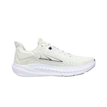 women's torin 7 running shoe in white/blue