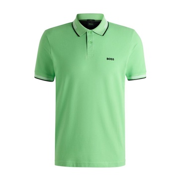 stretch-cotton slim-fit polo shirt with branding