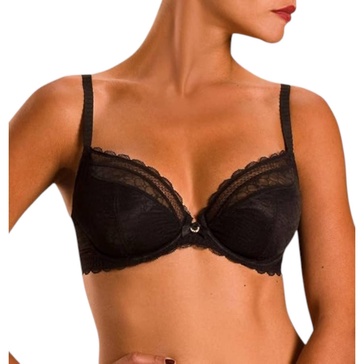 c chic plunge bra in black